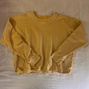 Aliya Wanek Yellow Ami Sweatshirt